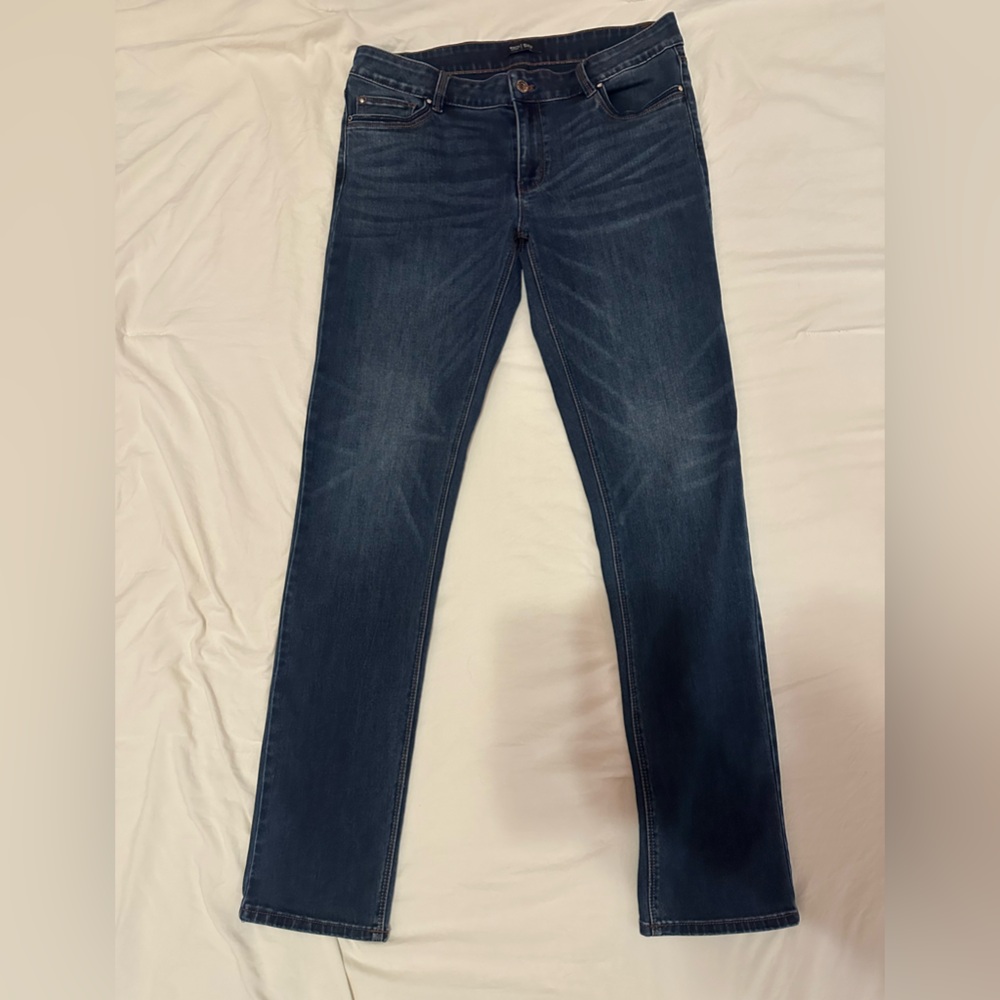 White House Black Market Blue Skinny Jeans